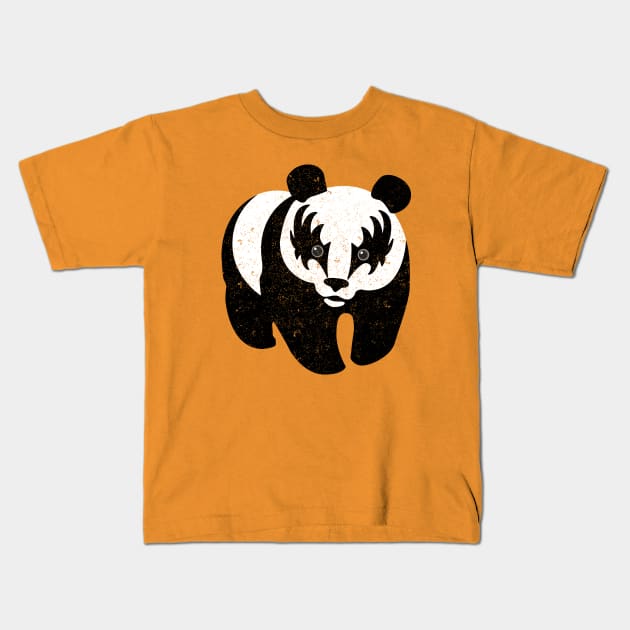 Panda Kiss Kids T-Shirt by BOEC Gear